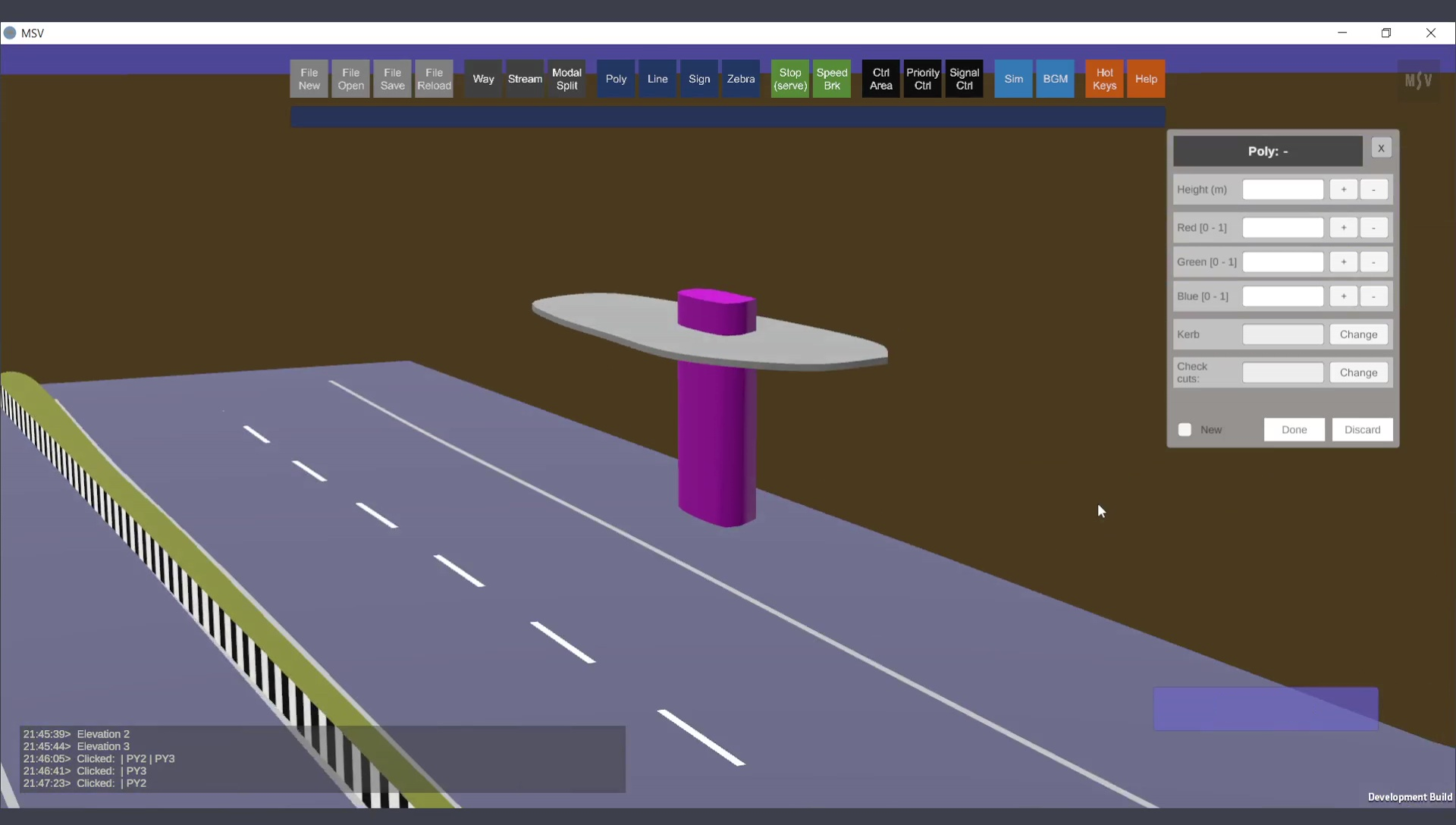 Column and Slab Shapes
