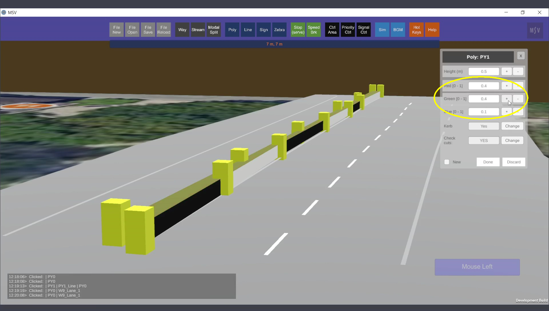 Set Median Color