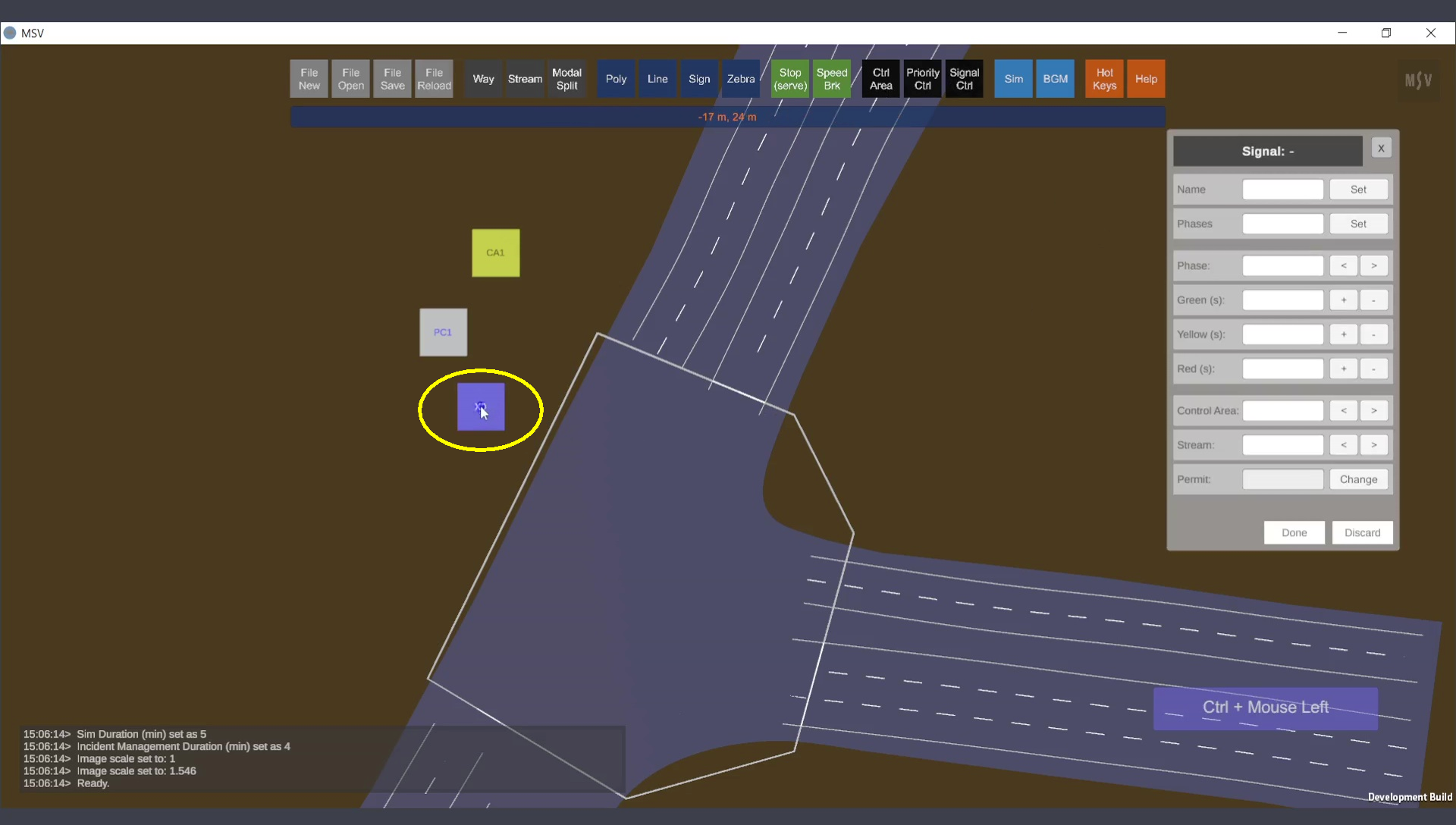Creating Signal Controller