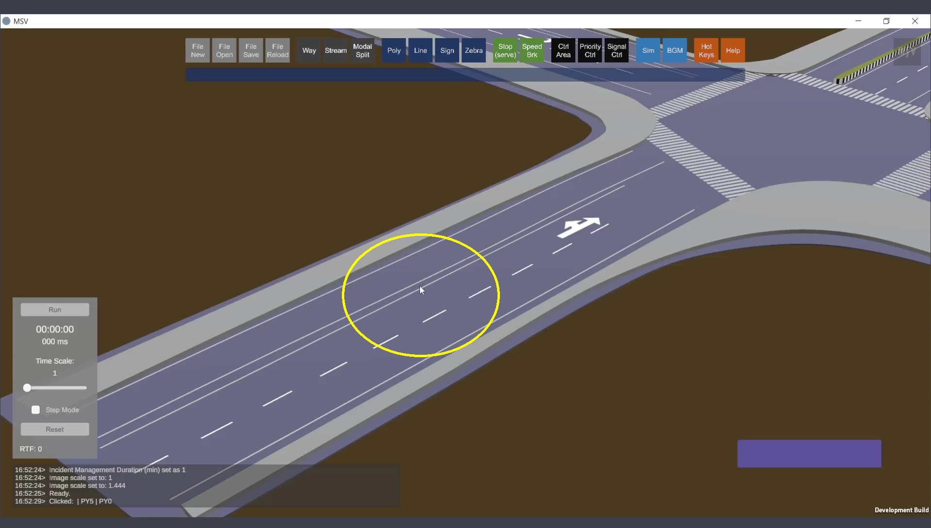 Location for Speed Breaker